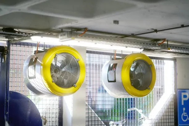 أماكن تركيب مراوح سحب الدخان داخل المبنى