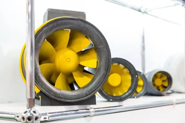 مروحة شفط تيربو: الاستخدام الصناعي والفرق عن التوربين