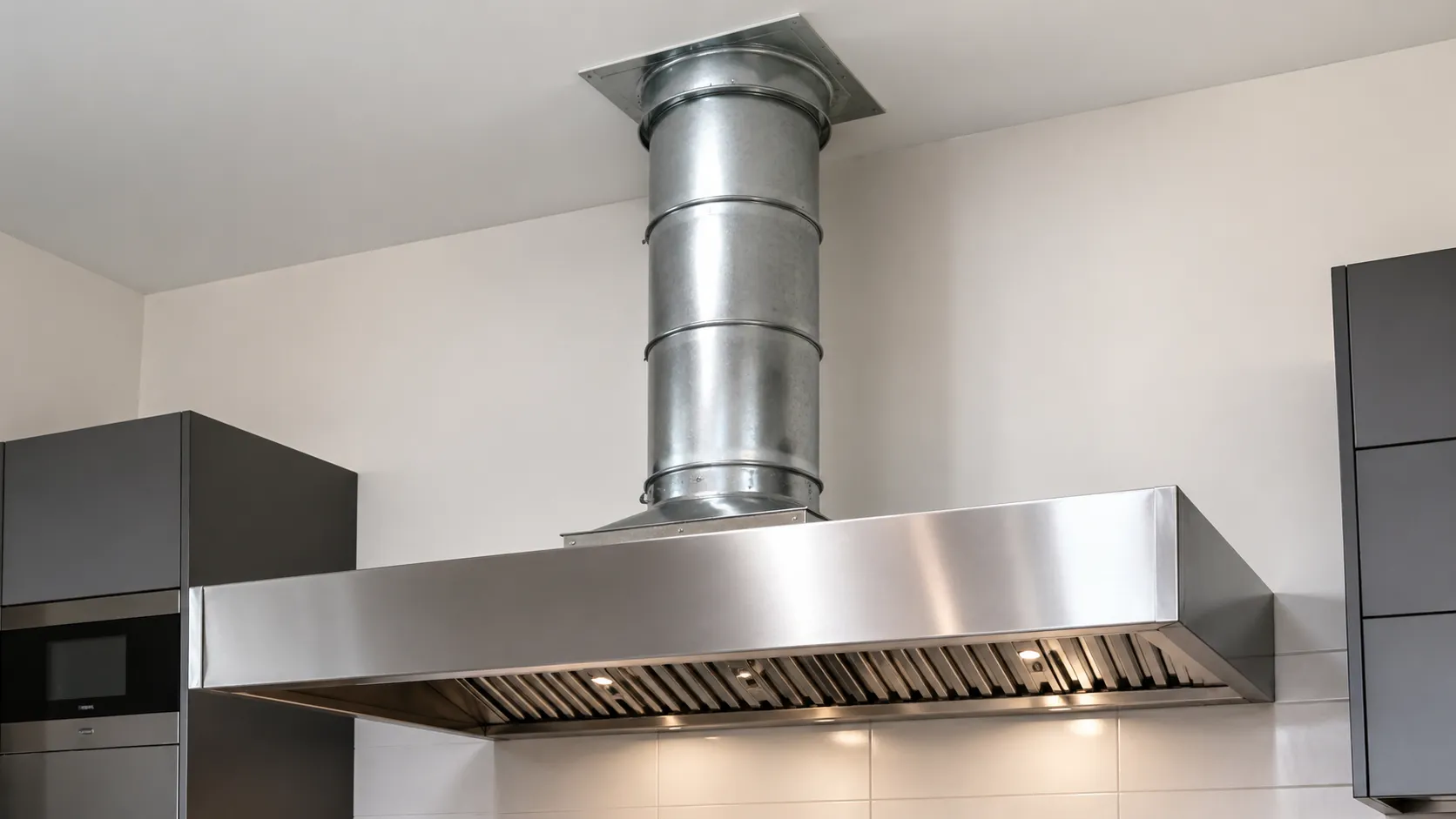 Ductless kitchen hood and Built-in Installation Guide in Kuwait 2 Comparing Ducted and Recirculating Kitchen Hood Systems