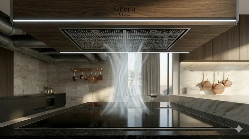 Ductless kitchen hood and Built-in Installation Guide in Kuwait 1 What Is a ductless kitchen hood and When Is It Used in Kuwait?
