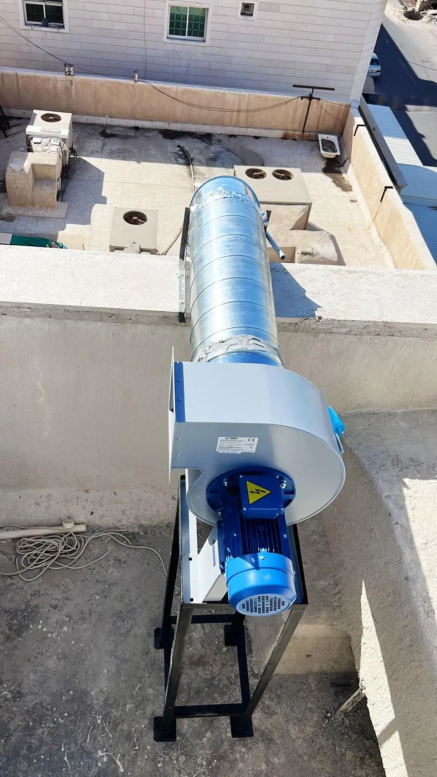 تركيبات مروحة BLAUBERG S-VENT مواقع متفرقة في الكويت (3)