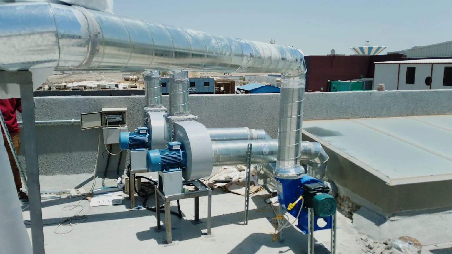 تركيبات مروحة BLAUBERG S-VENT مواقع متفرقة في الكويت (5)