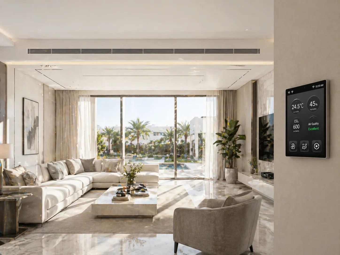 تهوية المنزل: حلول تجديد الهواء وسحب الرطوبة في الكويت