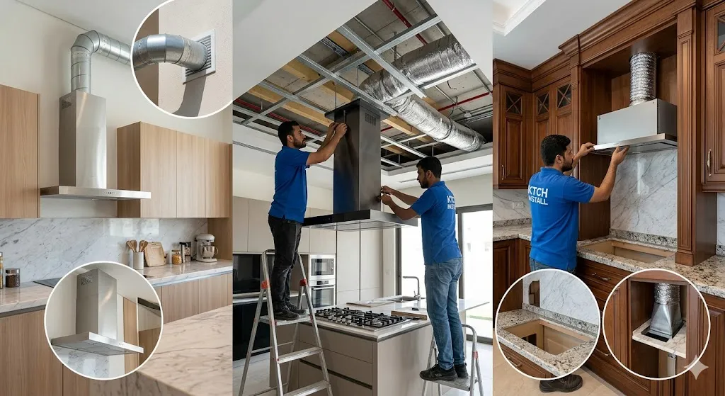 العوامل المؤثرة على تكلفة توريد وتركيب شفاط المطبخ في الكويت