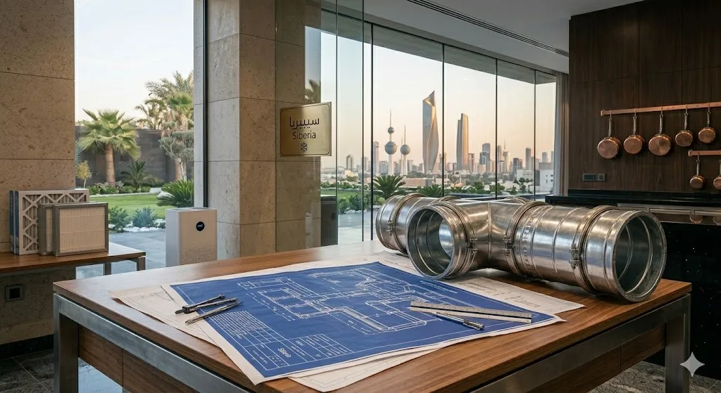 معايير اختيار شركات تركيب نظام تهوية في الكويت