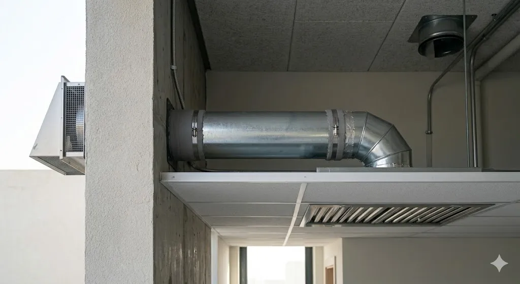 How Does the Duct Route Affect Built-in Hood Performance?