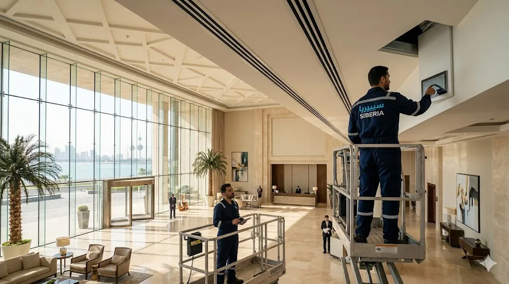 Top Hotel Ventilation and Chalet AC Solutions in Kuwait: Silent Exhaust 1 Why Hotel and Chalet HVAC Systems Differ from Home Systems in Kuwait?