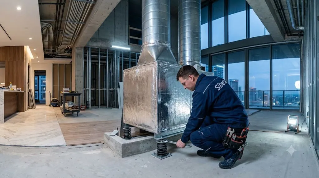 خدمات شركة سيبيريا في هندسة وتركيب التهوية المركزية بالكويت